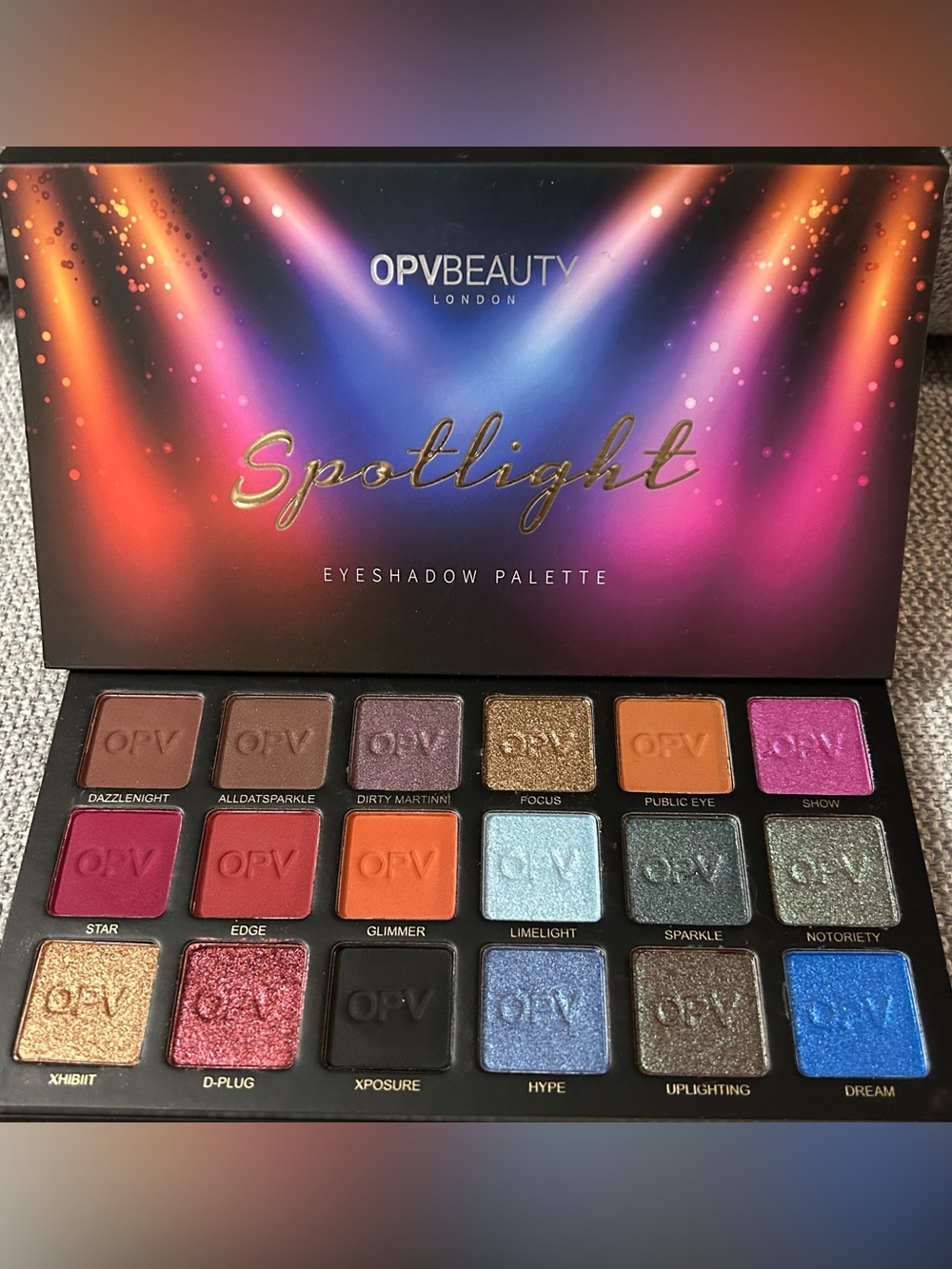 OPV Beauty Spotlight Eyeshadow Palette — Multi-Color